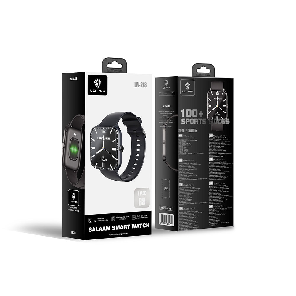 Lenyes LW-218 iOS ve Android Uyumlu Akıllı Saat Lenyes LW-218 iOS ve Android Uyumlu Akıllı Saat